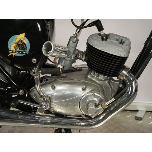 713 - BSA Bantam D14/4/S motorcycle. 1968. 175cc. 
Engine No. D14B D105
Frame No. D14B D105
Comes with buf... 