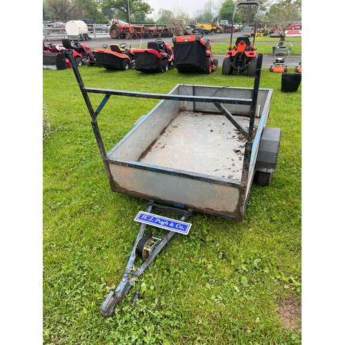 141 - Single axle trailer