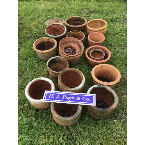 235 - Terracotta planters