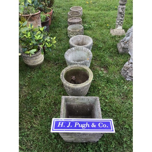 244 - Various planters