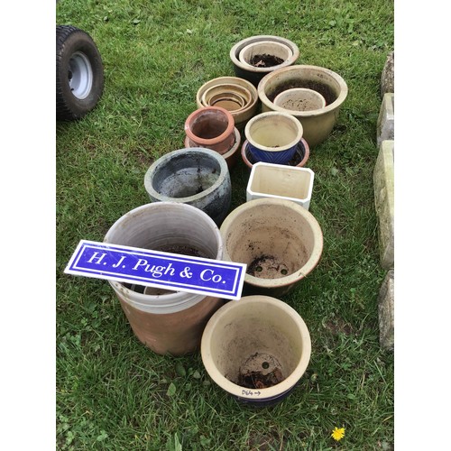 252 - Various pots