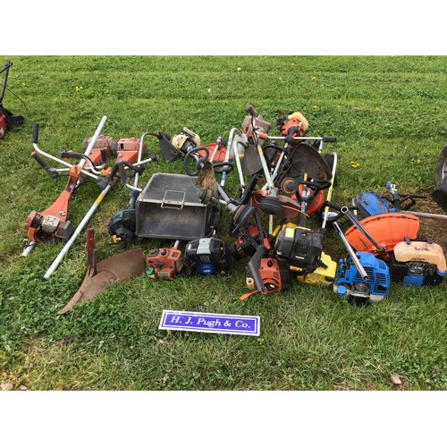 263 - Large quantity of strimmers