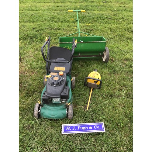 267 - Mower, hedgecutter and spreader