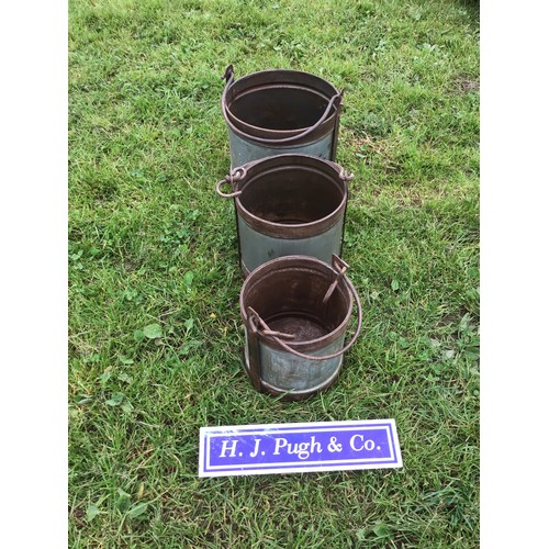 286 - Vintage milk buckets - 3