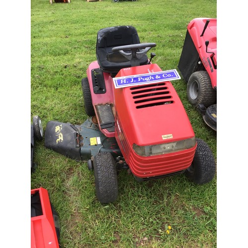 335 - Toro ride on mower. Key in office