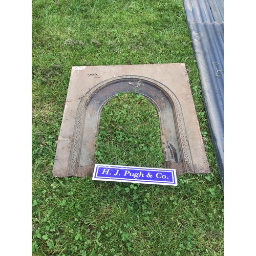 355 - Cast iron fire surround