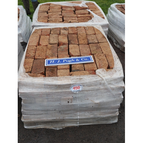 450 - Pallets of reclaimed bricks - 2