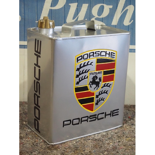 787 - 2 Gallon petrol can marked Porsche