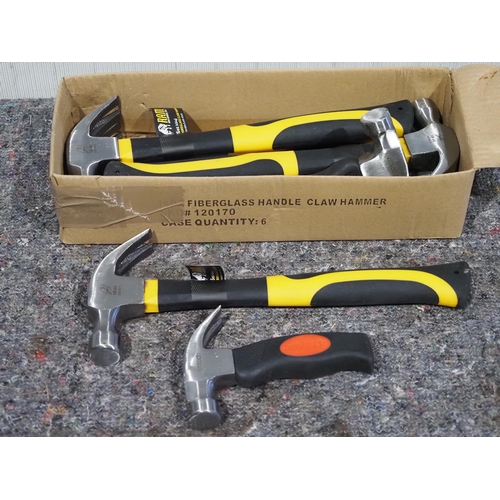 807 - Claw hammers, 2 sizes - 7