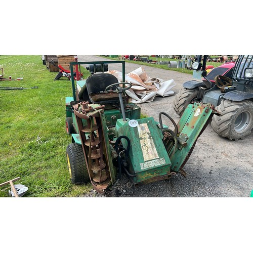 648 - Ransomes gang mower for spares