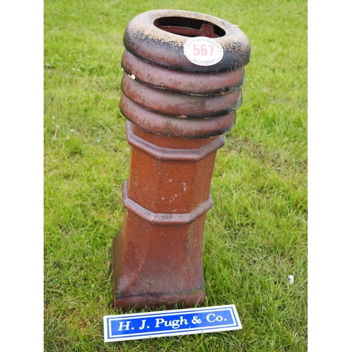 567 - Chimney pot 3ft