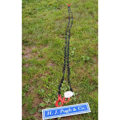 591 - Lifting chain 2 leg