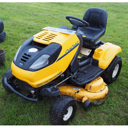 594 - Cub Cadet 1050 zero turn tractor. Showing 262 hours. Key in office