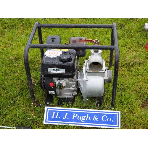 603 - Petrol water pump