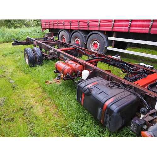 1533 - Iveco Euro Cargo lorry chassis cab. Reg. MX55 VXG