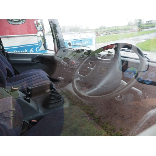 1534 - Mercedes Atego 1223 box van, sleeper cab, 2001. MOT until January 2025. Showing 799255 kms. One owne... 