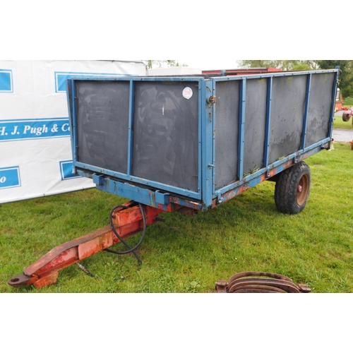 1594 - Two wheel tipping trailer