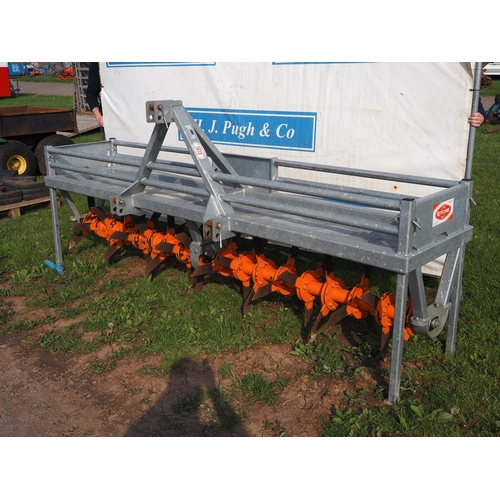 1618 - Ritchie 3m grass slitter, 2021. Manual in office