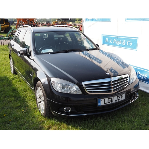 1646 - Mercedes C220 CDI, 2011. One previous owner. MOT until 12/2/25. Reg. LG11 JZF. Manuals, V5 and keys ... 