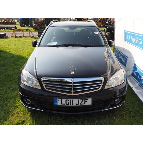 1646 - Mercedes C220 CDI, 2011. One previous owner. MOT until 12/2/25. Reg. LG11 JZF. Manuals, V5 and keys ... 