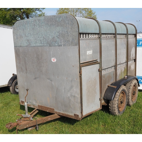 1697 - Ifor Williams livestock trailer