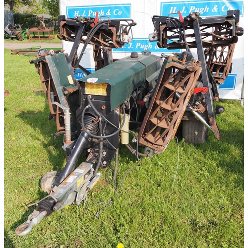 1705 - Hayter TM749 7 gang trailed mower