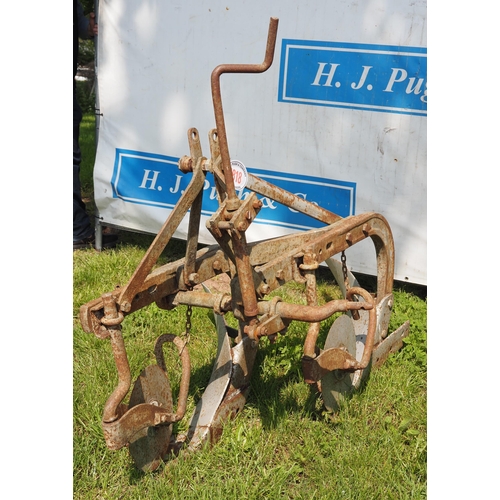 1818 - Ferguson 2 furrow plough. Badged