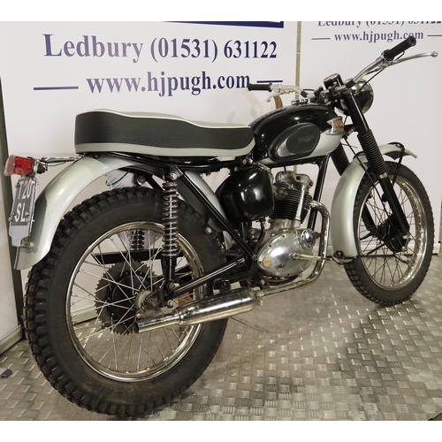 1021 - Triumph T20SL Tiger Cub Sports motorcycle. 1961. 199cc. 
Frame No. T80503
Engine No. T20SH4042
Some ... 