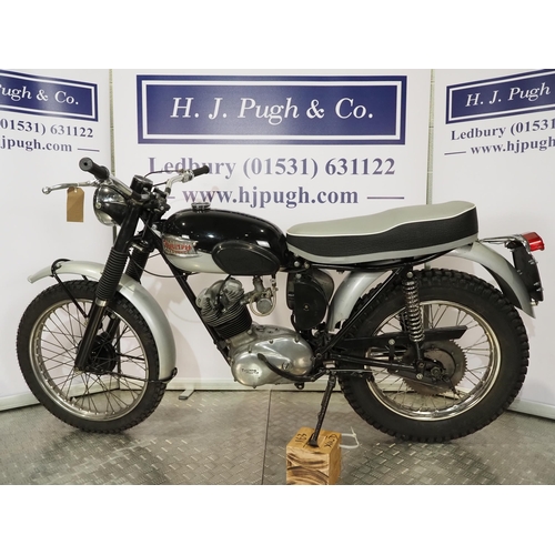 1021 - Triumph T20SL Tiger Cub Sports motorcycle. 1961. 199cc. 
Frame No. T80503
Engine No. T20SH4042
Some ... 