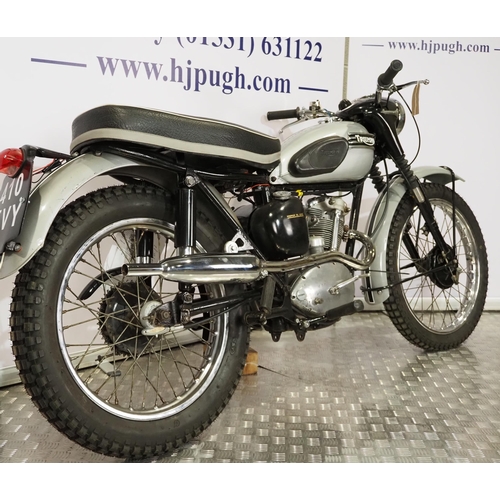 1022 - Triumph T20C Tiger Cub Competition motorcycle. 1957. 199cc. 
Frame No. T34275
Engine No. T20C39768
S... 