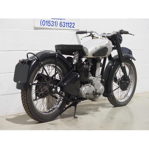 1029 - BSA B31 motorcycle project. 1946. 350cc. 
Frame No. XB319838
Engine No. XB317937
Requires finishing.... 