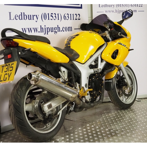 1042 - Suzuki SV650 motorcycle. 1999. 645cc
Recently serviced with new oil, filter and starter motor but no... 