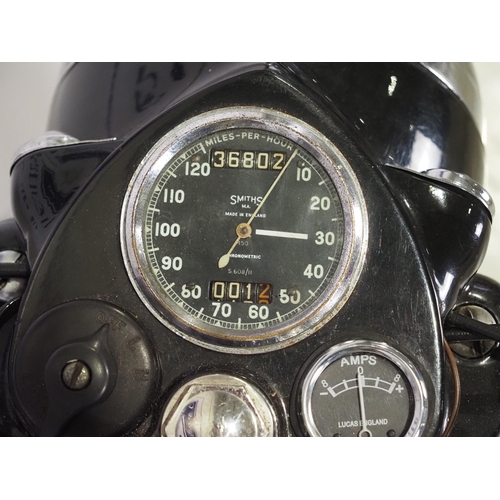 1044 - Royal Enfield Crusader Sports motorcycle. 1961. 249cc
Frame No. 18151
Engine No. C9345
Engine turns ... 