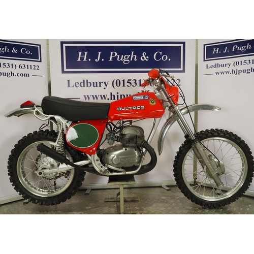 1047 - Bultaco Frontera special trials motorcycle. 
Frame No. 15201298
Engine No. 6301475
Runs and rides. U... 