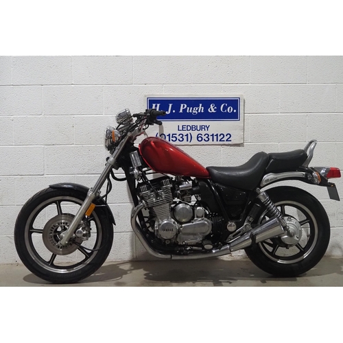 1055 - Yamaha XJ750 Maxim motorcycle. 1985. 697cc.
Runs and rides but not ridden since last MOT on the 03.0... 