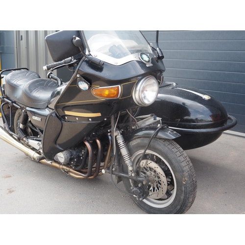 1059 - Suzuki GS850G sidecar outfit. 1987. 843cc
Engine turns over and runs but may need new solenoid. Last... 