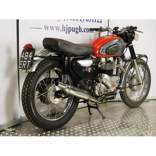815 - Matchless CSR650 motorcycle. 1960. 650cc. 
Frame No. 73603
Engine No. G12CSX2823
Was last ridden in ... 