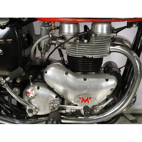 815 - Matchless CSR650 motorcycle. 1960. 650cc. 
Frame No. 73603
Engine No. G12CSX2823
Was last ridden in ... 