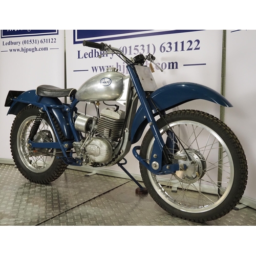 816 - Greeves TES24 trials motorcycle. 1963. 250cc. 
Frame No. 24DSS/1
Engine No. P11235445
Runs and rides... 