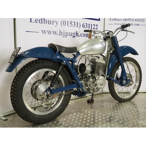 816 - Greeves TES24 trials motorcycle. 1963. 250cc. 
Frame No. 24DSS/1
Engine No. P11235445
Runs and rides... 