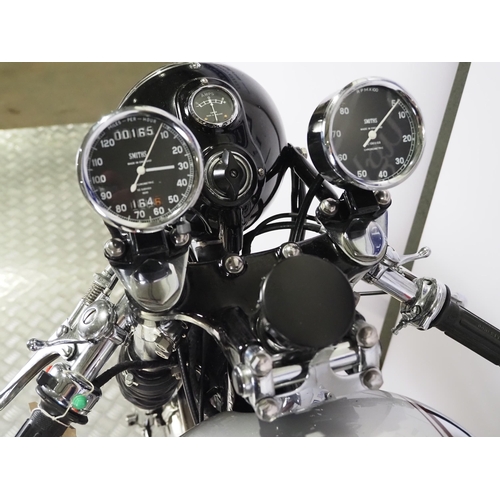 842 - BSA Rocket Goldstar motorcycle. 1962. 650cc. 
Frame No. GA10-702
Engine No. DA10R-8474
Runs and ride... 