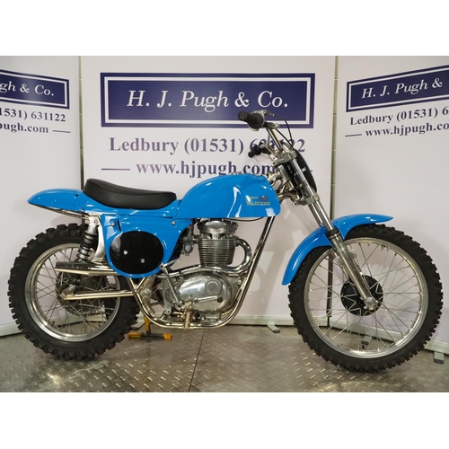 881 - Rickman Metisse BSA B44 trials motorcycle. 
Fitted with a new built BSA B44 engine, Ceriani forks, G... 