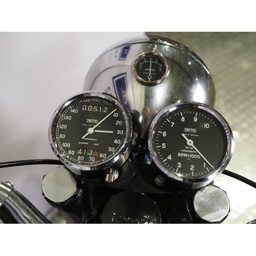 884 - Triumph Bonneville T120 motorcycle. 1961. 650cc
Frame No. D11903
Engine No. D11903
Runs and rides bu... 