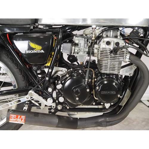 963 - Honda CB400/4 custom motorcycle. 1977. 460cc
Frame No. CB400F2-1075883
Engine No. CB400FE-1054348 (d... 