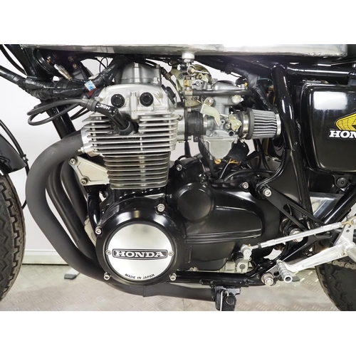 963 - Honda CB400/4 custom motorcycle. 1977. 460cc
Frame No. CB400F2-1075883
Engine No. CB400FE-1054348 (d... 