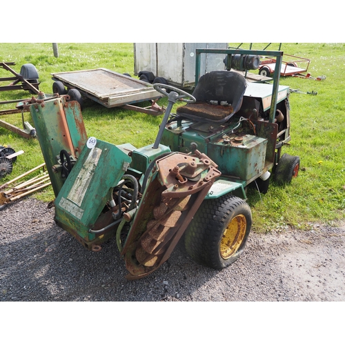 648 - Ransomes gang mower for spares