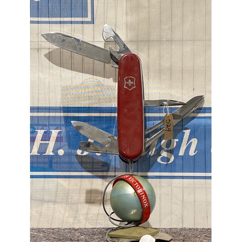 493 - Swiss Army Knife electronic moving plastic display 34