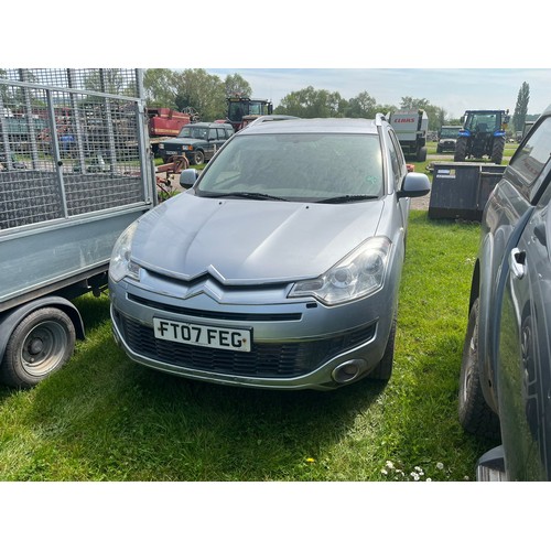 1649A - Citroen C Crosser. Runs and drives. Reg. FT07 FEG. V5 and keys in office