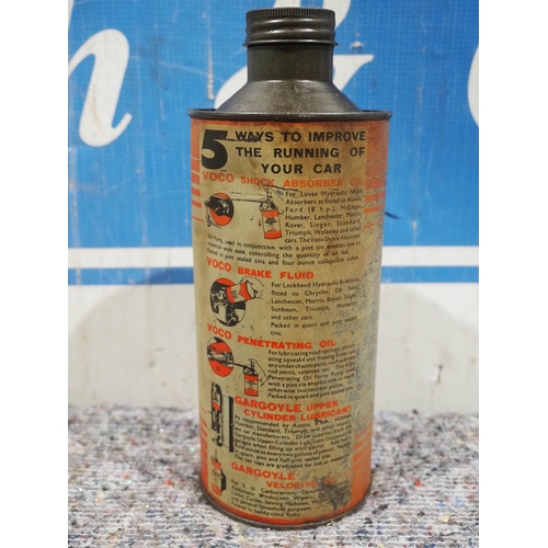 469 - 1 Quart oil can - Gargoyle Mobiloil 'BB'