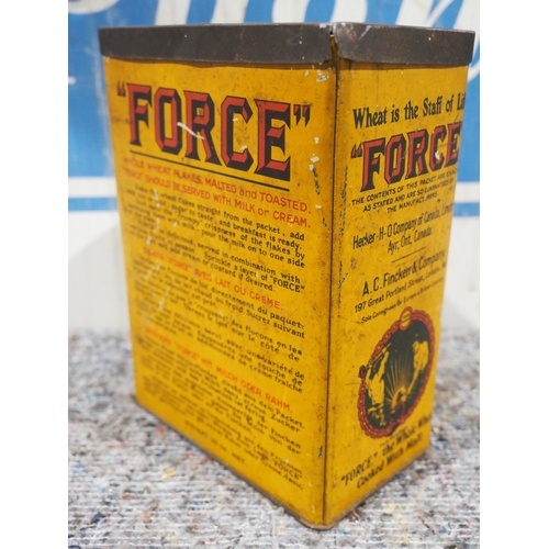 494 - Force wheat flakes 10oz tin